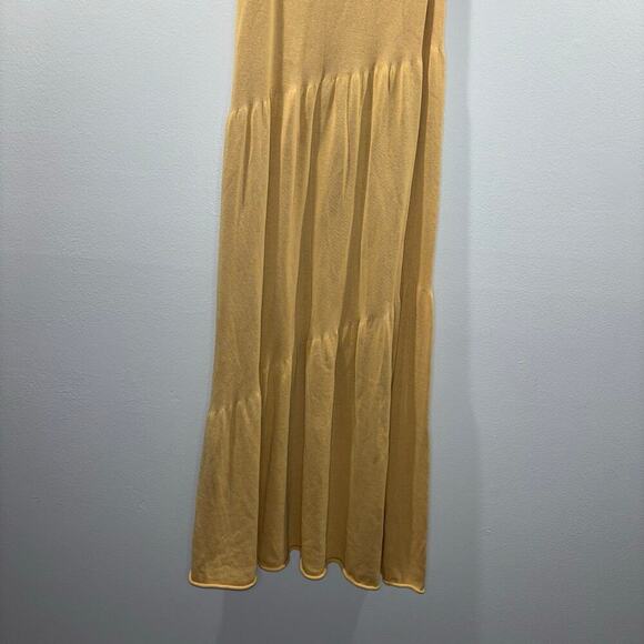 Vince Tiered Midi Tank Sweater Dress - 100% Cotton (Size Small) - Picture 9 of 15